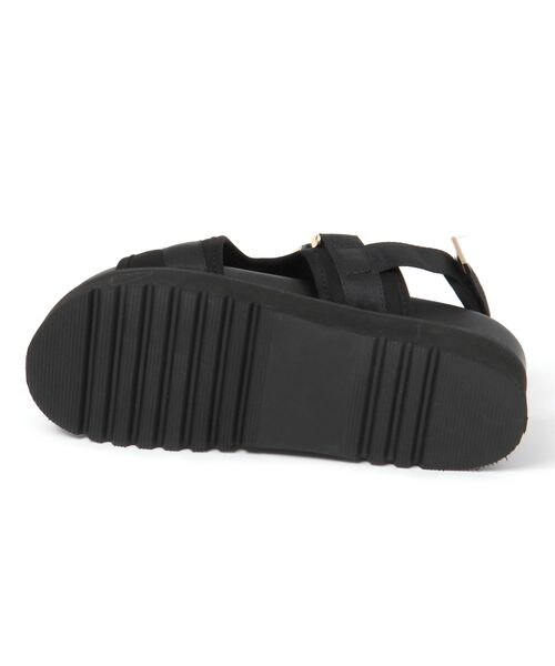 BARNYARDSTORM（バンヤードストーム）の「キレイめバックルサンダル（シューズ・レディース・ブラック19/カーキ78・S(23.0cm)/M(23.5cm)/L(24.0cm)/LL(24.5cm)）」の10枚目の写真