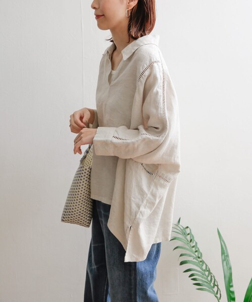 URBAN RESEARCH DOORS（アーバンリサーチドアーズ）の「リネンレース