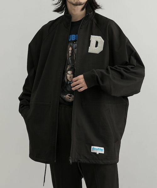 doublet(ダブレット)の「doublet METAL LETTER TRACK JACKET(その他・メンズ・BLACK/GREEN・S/M)」の3枚目の写真
