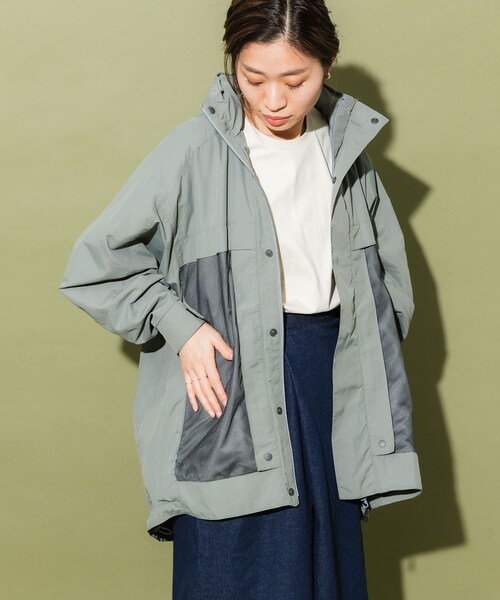 【別注】WILDTHINGS×EKAL ナイロンメッシュブルゾン