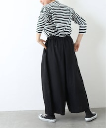 JOURNAL STANDARD LUXE（ジャーナルスタンダード　ラックス）の「《予約》リネンキャンバス キュロット◆（パンツ）」
