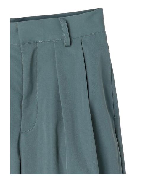 Green Parks(グリーンパークス)の「タックセミワイドパンツ(パンツ・オレンジ/イエロー/ブルーグリーン・M/L)」の5枚目の写真