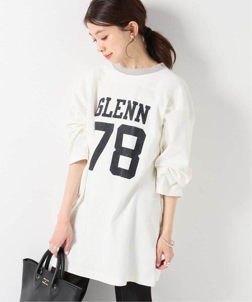 IENA(イエナ)の「【R JUBILEE/アール ジュビリー】FOOTBALL Tシャツ(その他・ホワイト/フリー)」の1枚目の写真