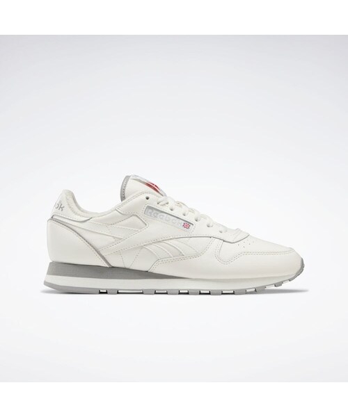 Reebok(リーボック)の「クラシック レザー 1983 ビンテージ / Classic Leather 1983 Vintage Shoes(シューズ・チョーク/チョーク/ベクターレッド(GX0281)/コールドグレー/フラッシュレッド/チョーク(GX0282))」の1枚目の写真