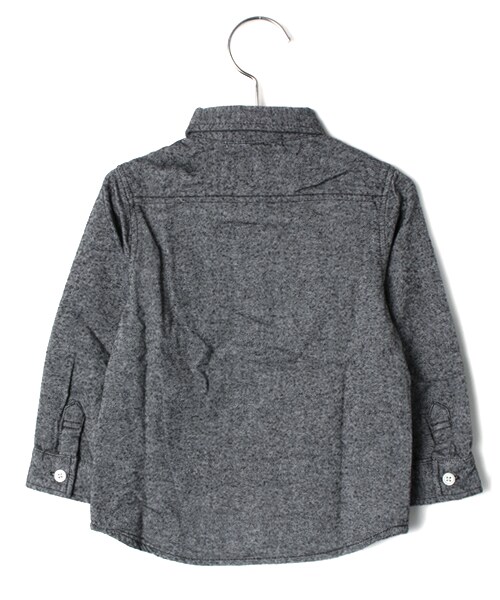 GLOBAL WORK（グローバルワーク）の「【キッズ】ニットポケシャツ長袖（トップス・キッズ・ホワイト05/グレー18/ブルー85・Ｓ（90～100cm）/Ｍ（100～110cm）/Ｌ（110～120cm）/ＸＬ(120～130cm)）」の4枚目の写真