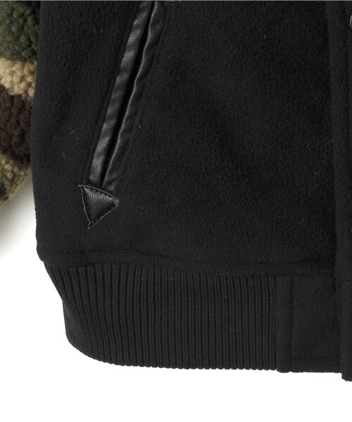 GLOBAL WORK（グローバルワーク）の「【キッズ】ソデキリカエスタジャン（ジャケット/アウター・キッズ・ブラック09/ネイビー88・S（90～100cm）/M（100～110cm）/L（110～120cm）/XL（120～130cm））」の7枚目の写真