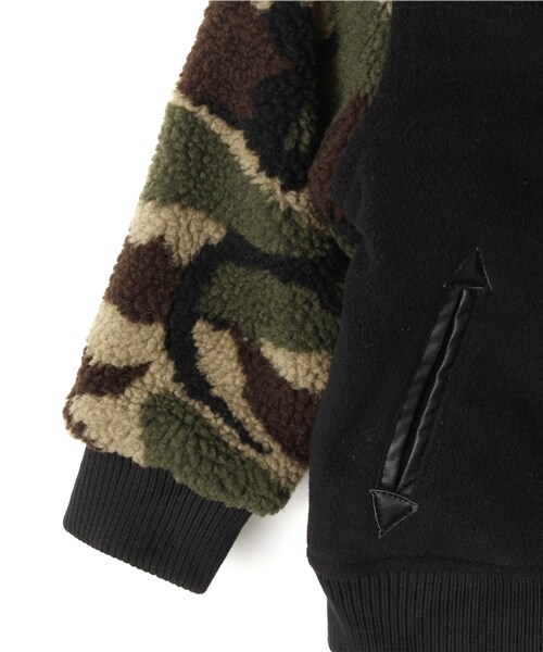 GLOBAL WORK（グローバルワーク）の「【キッズ】ソデキリカエスタジャン（ジャケット/アウター・キッズ・ブラック09/ネイビー88・S（90～100cm）/M（100～110cm）/L（110～120cm）/XL（120～130cm））」の5枚目の写真