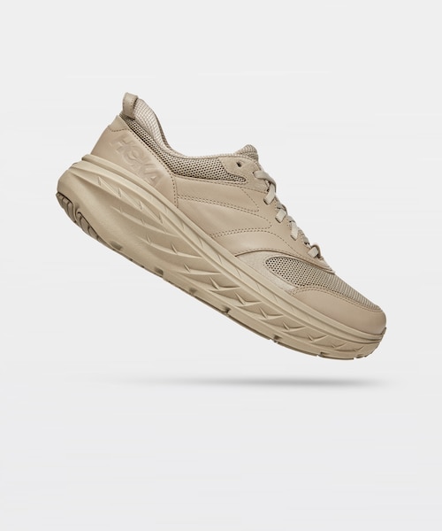 UR SELECT（ユーアールセレクト）の「HOKA Bondi L 路跑鞋 (男)（シューズ・メンズ・卡其膚色・8/8.5/9/9.5/10）」の2枚目の写真