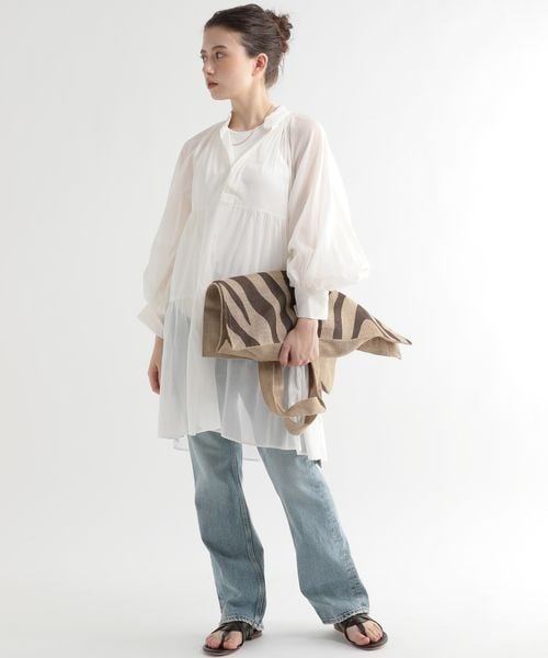 BABYLONE（バビロン）の「ボイルチュニックブラウス（）」 - WEAR