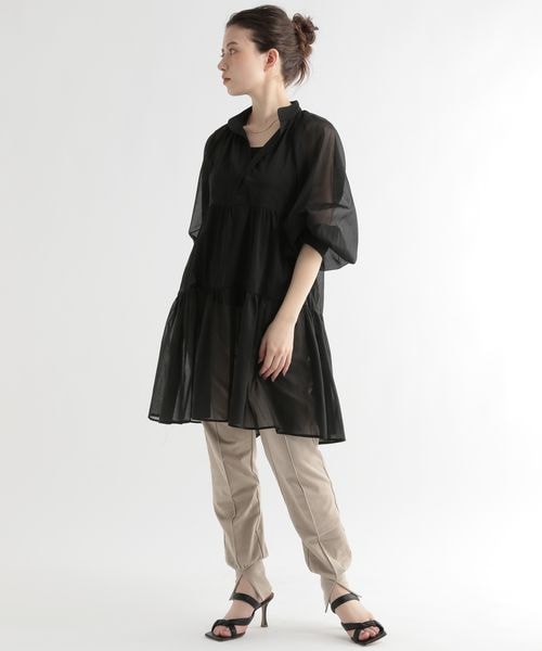 BABYLONE（バビロン）の「ボイルチュニックブラウス（）」 - WEAR