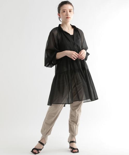 BABYLONE（バビロン）の「ボイルチュニックブラウス（）」 - WEAR