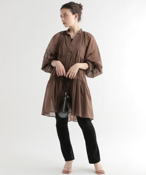 BABYLONE（バビロン）の「ボイルチュニックブラウス（）」 - WEAR