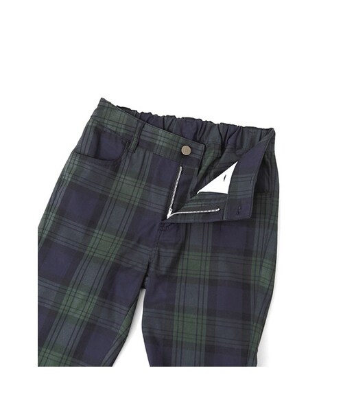 KBF（ケイビーエフ）の「チェックスキニーパンツ（パンツ・レディース・GREEN・one）」の7枚目の写真