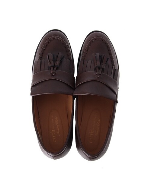 earth music&ecology（アースミュージックアンドエコロジー）の「メンズライクシューズ（パンプス・レディース・ブラック/ブラウン・25cm）」の4枚目の写真