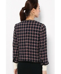 美品 ジャーナルスタンダード レサージュ LINTON ツイードジャケット journal standard L'essage（ジャーナルスタンダードレサージュ）の