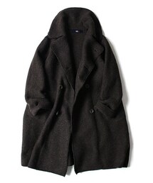 45R（フォーティファイブアール）の「ウールアルパカ縮絨Pコート