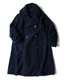 45R（フォーティファイブアール）の「ウールアルパカ縮絨Pコート