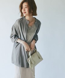 un dix cors（アンディコール）の「《予約》【さっと羽織るだけでコーデが完成】ヨーク切替ビックシャツ（シャツ/ブラウス）」