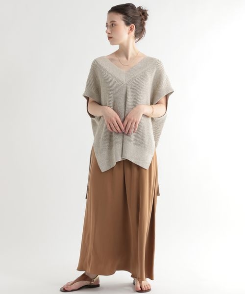 BABYLONE（バビロン）の「シルク混ニットベスト（）」 - WEAR