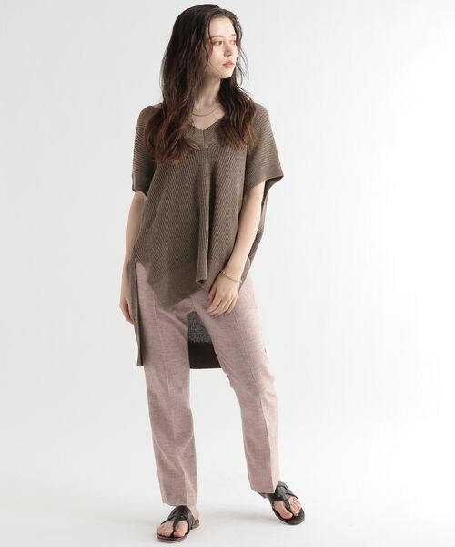 BABYLONE（バビロン）の「シルク混ニットベスト（）」 - WEAR