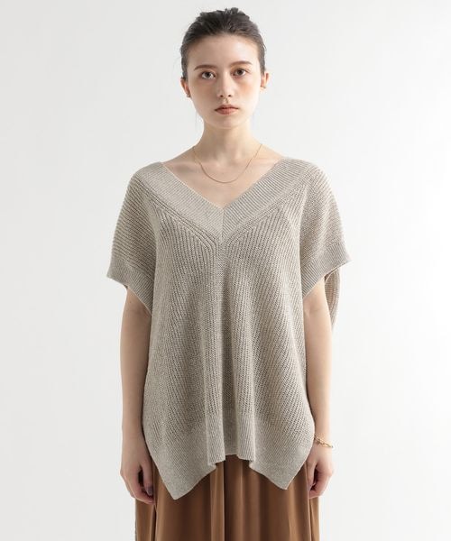 BABYLONE（バビロン）の「シルク混ニットベスト（）」 - WEAR