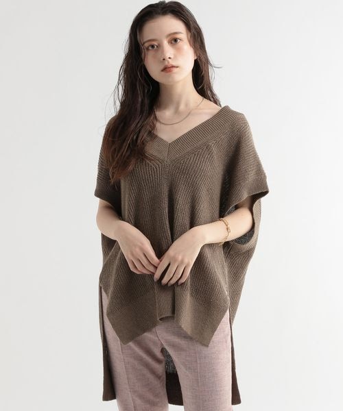 BABYLONE（バビロン）の「シルク混ニットベスト（）」 - WEAR