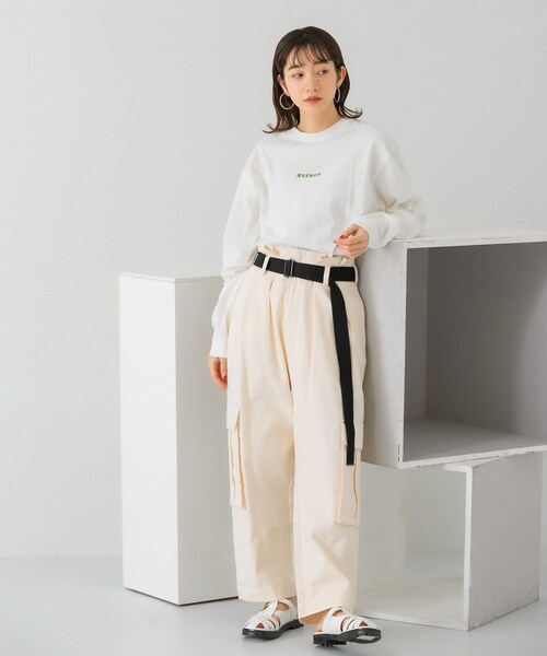 KBF（ケイビーエフ）の「ベルト付きカーゴパンツ（）」 - WEAR