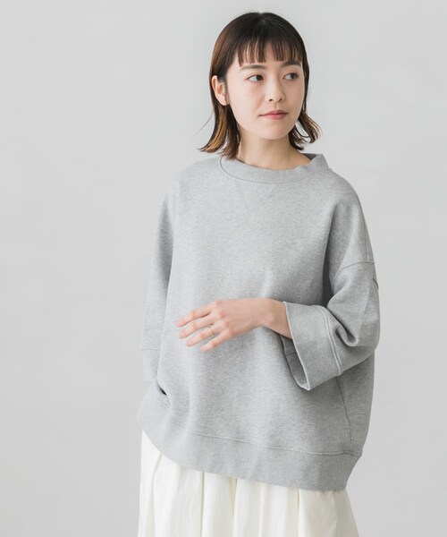 STUDIO NICHOLSON(スタジオニコルソン)の「STUDIO NICHOLSON BRAWN(その他・レディース・GREY MARL/D NAVY・1)」の4枚目の写真