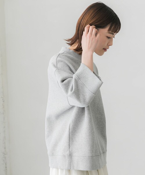 STUDIO NICHOLSON(スタジオニコルソン)の「STUDIO NICHOLSON BRAWN(その他・レディース・GREY MARL/D NAVY・1)」の6枚目の写真