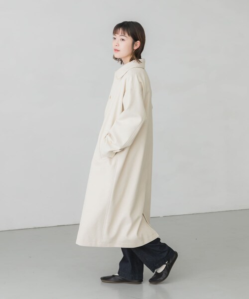 かぐれ（カグレ）の「コットンカルゼステンカラーコート（）」 - WEAR