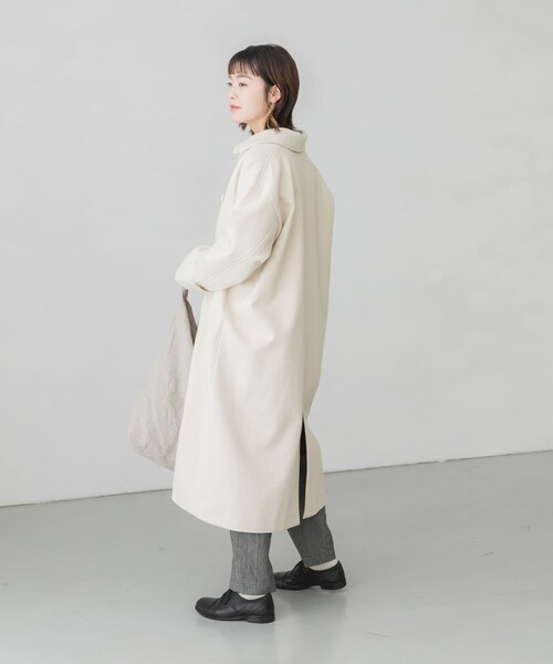 かぐれ（カグレ）の「コットンカルゼステンカラーコート（）」 - WEAR