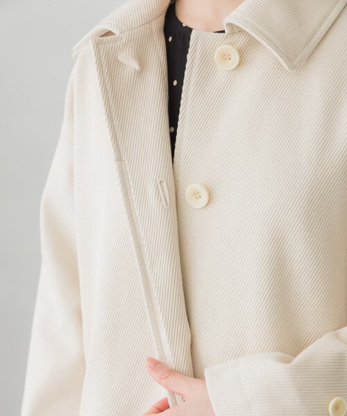 かぐれ（カグレ）の「コットンカルゼステンカラーコート（）」 - WEAR