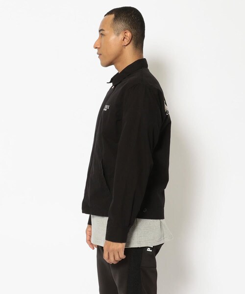 AVIREX(アヴィレックス)の「ガールズ アンド ロゴ ジャケット/GIRLS & LOGO JACKET(ジャケット/アウター・メンズ・KINARI/BLACK・M, L, XL, XXL)」の5枚目の写真