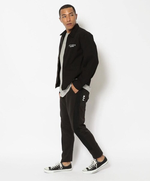 AVIREX(アヴィレックス)の「ガールズ アンド ロゴ ジャケット/GIRLS & LOGO JACKET(ジャケット/アウター・メンズ・KINARI/BLACK・M, L, XL, XXL)」の11枚目の写真
