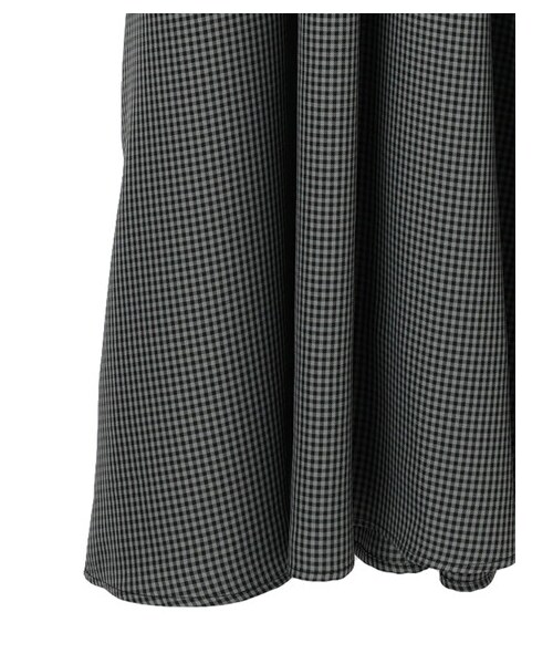 Green　Parks（グリーンパークス）の「・ELENCARE DUEパターンスキッパーワンピース（ワンピース/ドレス・オフホワイト/グレー/ブラック/ベージュ・F）」の22枚目の写真