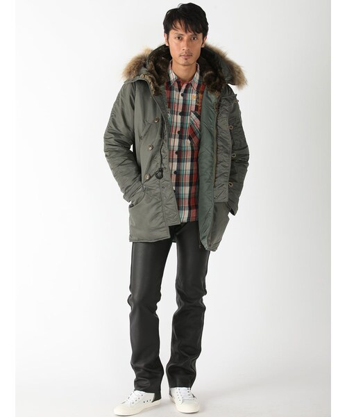 AVIREX（アヴィレックス）の「VINTAGE N-3B MIL-J-6（ジャケット/アウター・メンズ・SAGE・M/L/XL）」の10枚目の写真