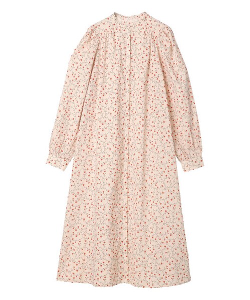 Green Parks(グリーンパークス)の「【予約】KBF.フレアワンピース(ワンピース/ドレス・ミント/ストライプ/フラワー・F)」の14枚目の写真