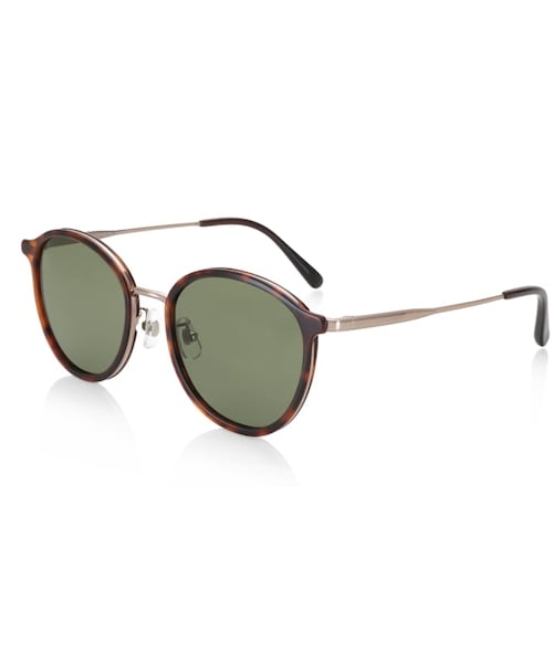 JINS(ジンズ)の「【JINS×イガリシノブ メガネ愛好課】#太陽LOVE(サングラス・レディース・ブラウン(ブラウングラデーション)(84)/ブラウンデミ(グリーン)(86)・Large 52□19-141○45)」の2枚目の写真