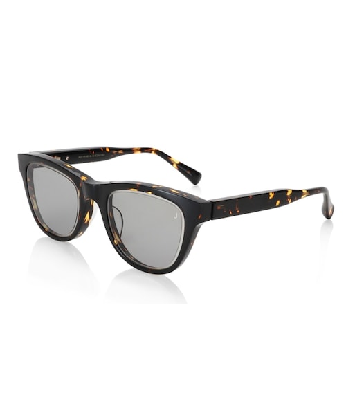 JINS(ジンズ)の「MILLI8 Sunglasses Acetate-MADE IN JAPAN-(サングラス・メンズ・ネイビー(ライトブルー)(58)/ダークブラウンデミ(グレー)(86)/ネイビー(パープルグラデーション)(258)/ブラウンデミ(グレーグラデーション)(386)・Large 52.4□20.6-145.0○41)」の2枚目の写真