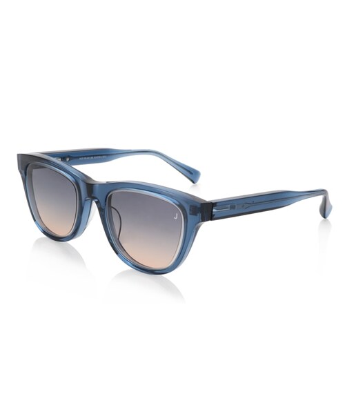 JINS(ジンズ)の「MILLI8 Sunglasses Acetate-MADE IN JAPAN-(サングラス・メンズ・ネイビー(ライトブルー)(58)/ダークブラウンデミ(グレー)(86)/ネイビー(パープルグラデーション)(258)/ブラウンデミ(グレーグラデーション)(386)・Large 52.4□20.6-145.0○41)」の4枚目の写真