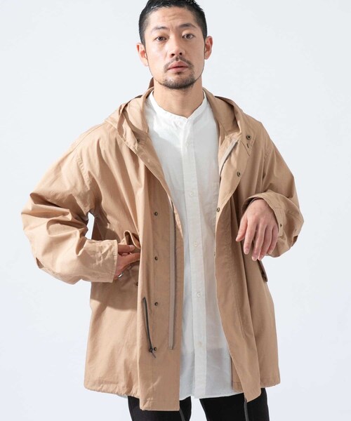 URBAN RESEARCH ROSSO WOMEN（アーバンリサーチ　ロッソ）の「【撥水/抗菌】棉質軍裝風夾克（ジャケット/アウター・メンズ・黑色/灰色/膚色/藏青色・M/L）」の7枚目の写真