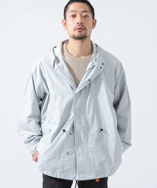 URBAN RESEARCH ROSSO WOMEN（アーバンリサーチ　ロッソ）の「【撥水/抗菌】棉質軍裝風夾克（ジャケット/アウター・メンズ・黑色/灰色/膚色/藏青色・M/L）」の2枚目の写真