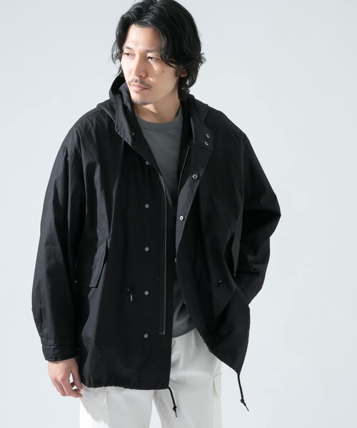 URBAN RESEARCH ROSSO WOMEN（アーバンリサーチ　ロッソ）の「【撥水/抗菌】棉質軍裝風夾克（ジャケット/アウター・メンズ・黑色/灰色/膚色/藏青色・M/L）」の13枚目の写真