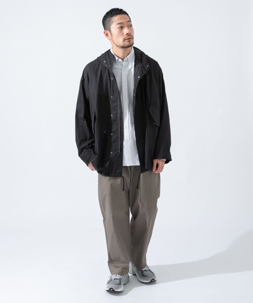 URBAN RESEARCH ROSSO WOMEN（アーバンリサーチ　ロッソ）の「【撥水/抗菌】棉質軍裝風夾克（ジャケット/アウター・メンズ・黑色/灰色/膚色/藏青色・M/L）」の12枚目の写真