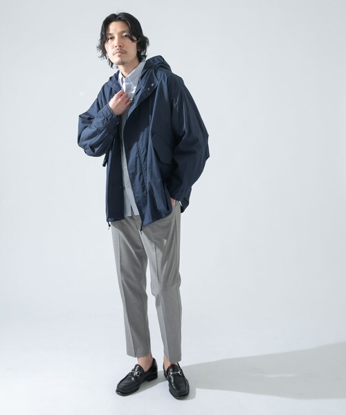 URBAN RESEARCH ROSSO WOMEN（アーバンリサーチ　ロッソ）の「【撥水/抗菌】棉質軍裝風夾克（ジャケット/アウター・メンズ・黑色/灰色/膚色/藏青色・M/L）」の21枚目の写真