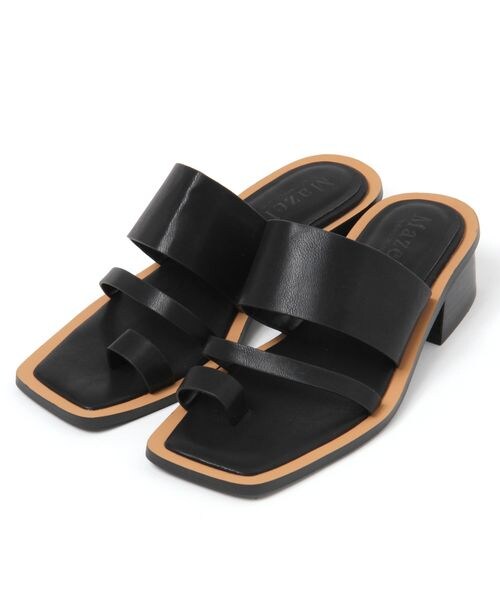 BARNYARDSTORM（バンヤードストーム）の「オーバーピースサンダル（シューズ・レディース・ブラック19/エクリュ62・S(22.5~23.0cm)/M(23.5~24.0cm)/L(24.0~24.5cm)/LL(24.5~25.0cm)）」の3枚目の写真