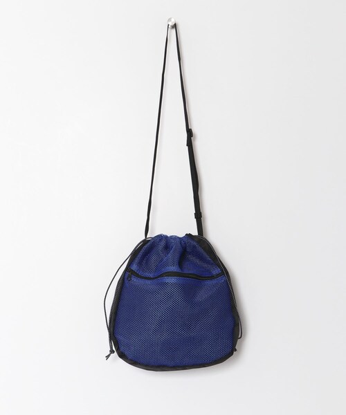 WAREHOUSE（ウエアハウス）の「メッシュキンチャクBAG∴（その他・メンズ・BLK×BLK/BLK×PNK/BLK×BLU/BLK×GRN・one）」の6枚目の写真