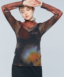 Ameri | ミランダタイダイシアータートルトップ 01210340300(Tシャツ/カットソー)