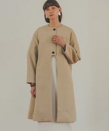 CLANE | アーチカットフレアコート 12101-0032(その他アウター)