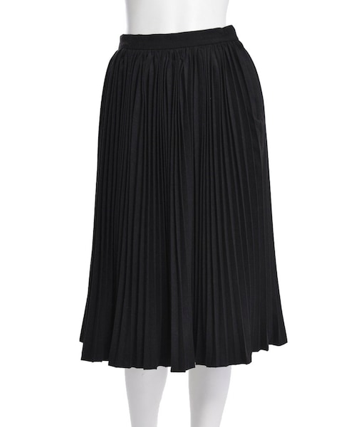 jouetie（ジュエティ）の「ミディプリーツSK（スカート・レディース・オフホワイト/ブラック/キャメル・S/M）」の6枚目の写真